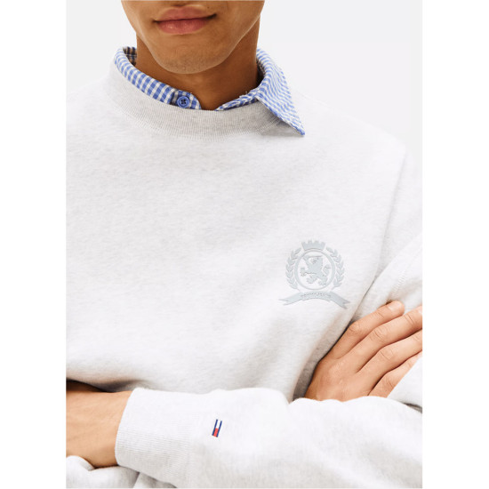 Tommy Hilfiger Ανδρικό φούτερ Tonal Crest Crew Neck Sweatshirt